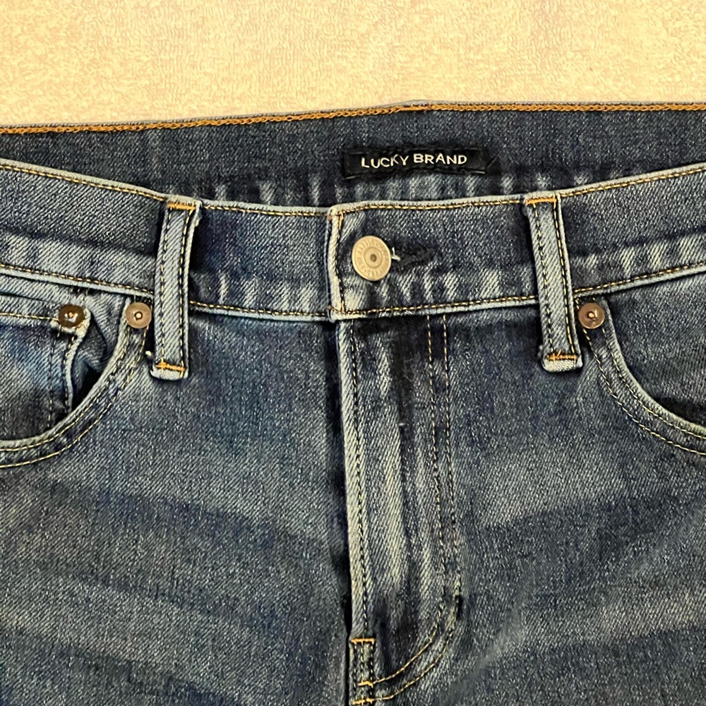Lucky Brand Men's Dark Blue Denim Jeans
